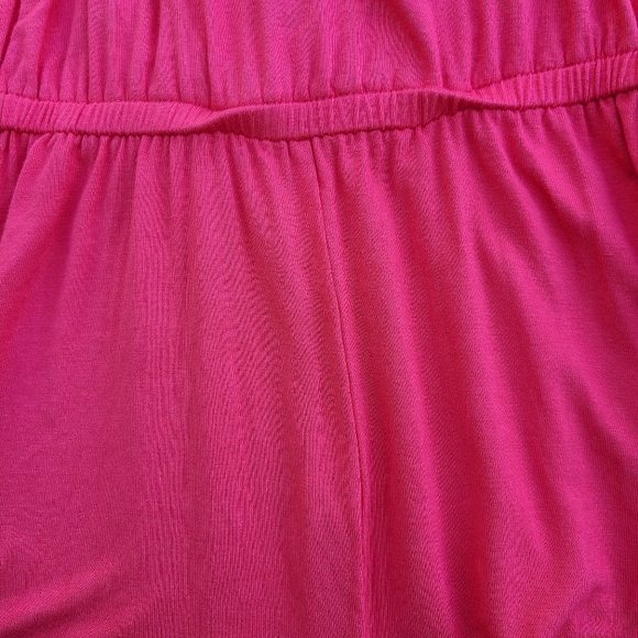 Pink Rose's Coral Color Romper Size Small - Picture 7 of 8